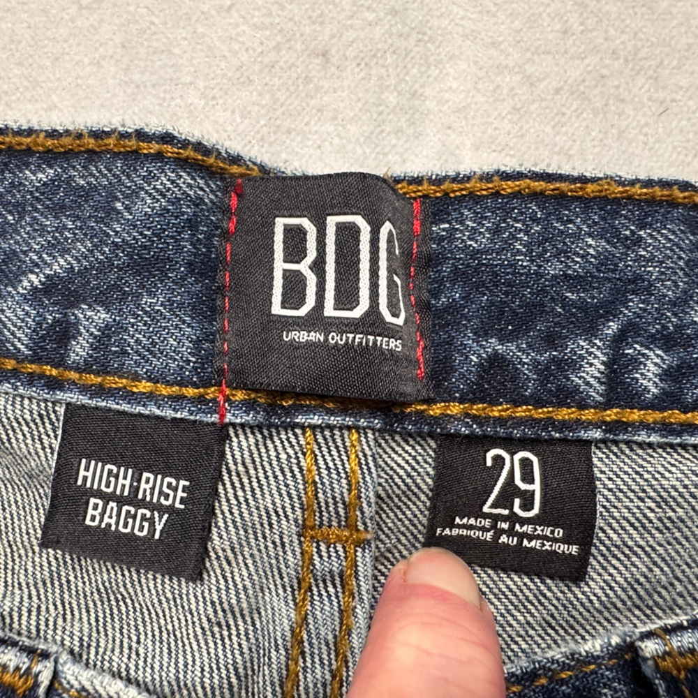 BDG High Rise Distressed Denim Jeans - Picture 2 of 8